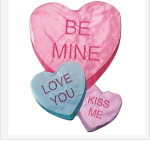NIP! Candy hearts “Be Mine” flag